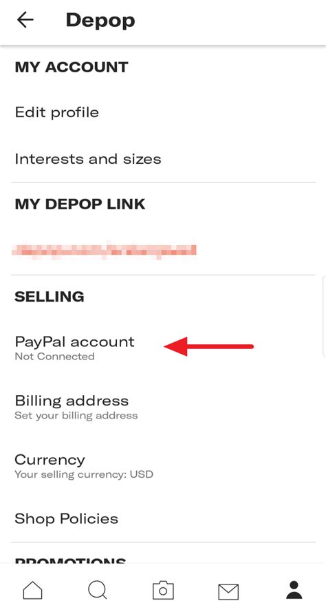 do you have to use paypal on depop|how to add paypal depop.